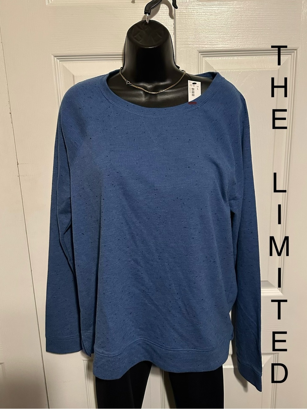 The Limited | NWT | Blue Crew Neck Sweater - Women’s Large